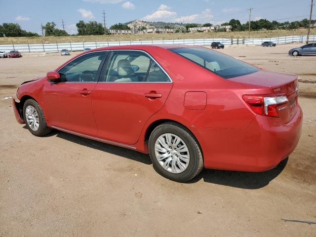 4T1BF1FK8CU520753 - 2012 TOYOTA CAMRY BASE წითელი ფოტო 2