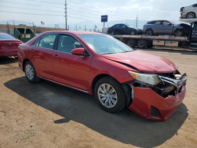 4T1BF1FK8CU520753 - 2012 TOYOTA CAMRY BASE წითელი ფოტო 4
