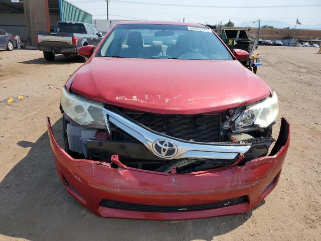 4T1BF1FK8CU520753 - 2012 TOYOTA CAMRY BASE წითელი ფოტო 5