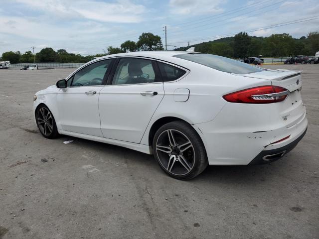 3FA6P0D94KR138289 - 2019 FORD FUSION TITANIUM WHITE photo 2