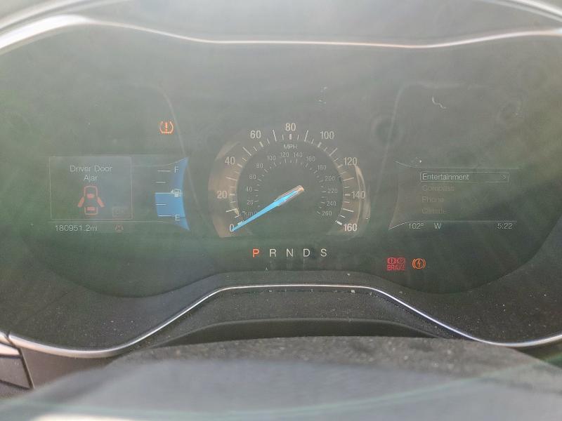 3FA6P0H7XGR302323 - 2016 FORD FUSION SE RED photo 9