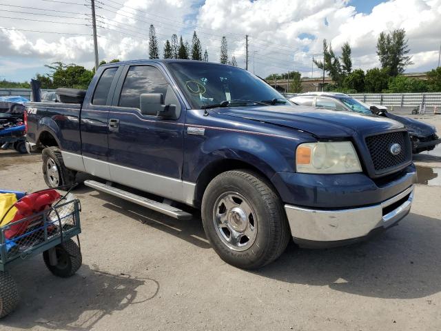 1FTPX12546NA07795 - 2006 FORD F150 BLUE photo 4