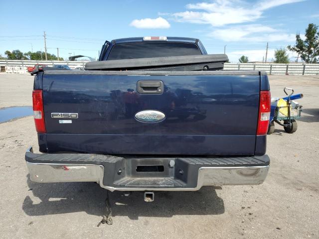 1FTPX12546NA07795 - 2006 FORD F150 BLUE photo 6