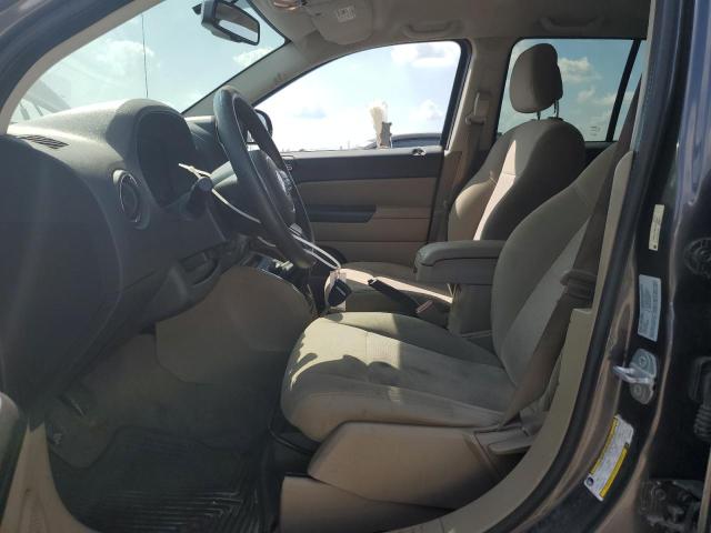 1C4NJCBB6FD335042 - 2015 JEEP COMPASS SPORT GRAY photo 7