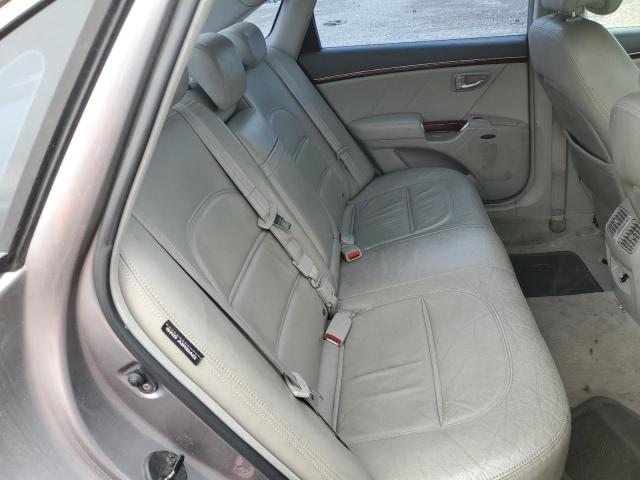 KMHFC46F66A089964 - 2006 HYUNDAI AZERA GRAY photo 10