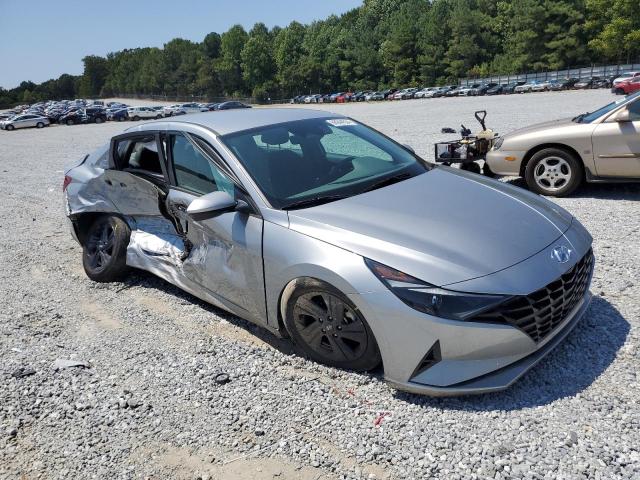 5NPLM4AG9NH068490 - 2022 HYUNDAI ELANTRA SEL SILVER photo 4