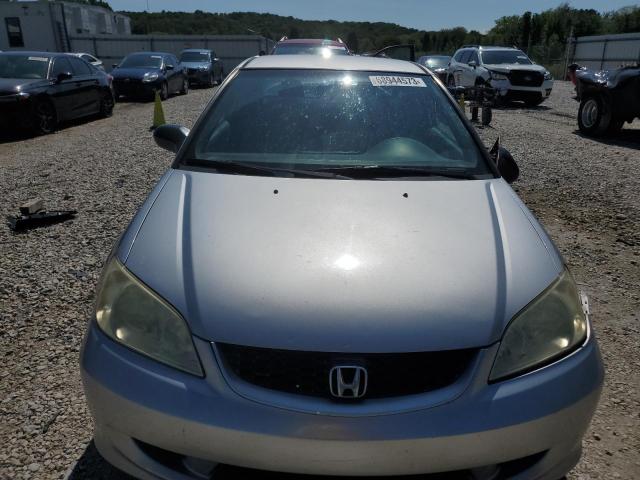 1HGEM21194L058871 - 2004 HONDA CIVIC DX VP Silber Foto 5
