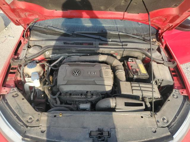 3VWD17AJ1FM264944 - 2015 VOLKSWAGEN JETTA SE RED photo 11