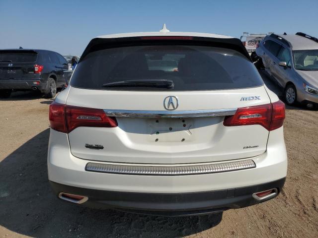 5FRYD4H45GB054426 - 2016 ACURA MDX TECHNOLOGY WHITE photo 6