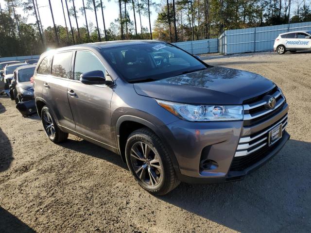 5TDBZRFH1KS746649 - 2019 TOYOTA HIGHLANDER LE GRAY photo 4