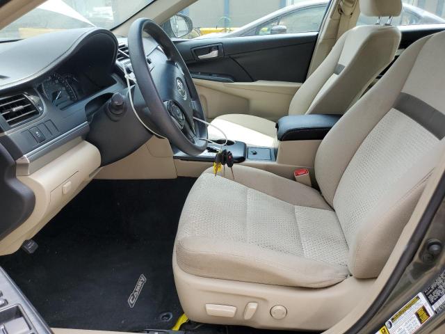 4T4BF1FK1DR334849 - 2013 TOYOTA CAMRY L GRAY photo 7