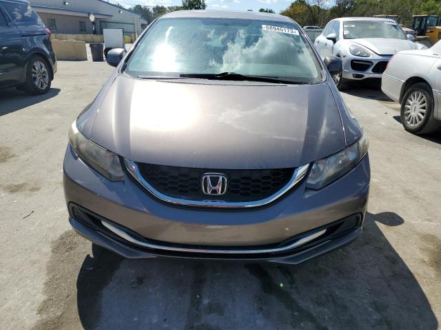 19XFB2F53DE038824 - 2013 HONDA CIVIC LX GRAY photo 5