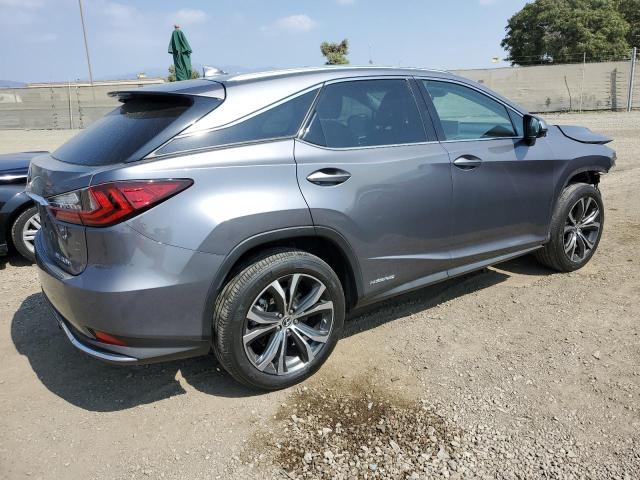 2T2HGMDAXMC066961 - 2021 LEXUS RX 450H GRAY photo 3