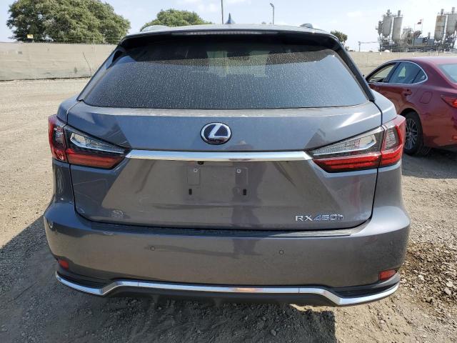 2T2HGMDAXMC066961 - 2021 LEXUS RX 450H GRAY photo 6