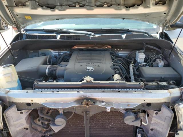 5TFUY5F16DX310710 - 2013 TOYOTA TUNDRA DOUBLE CAB SR5 SILVER photo 11