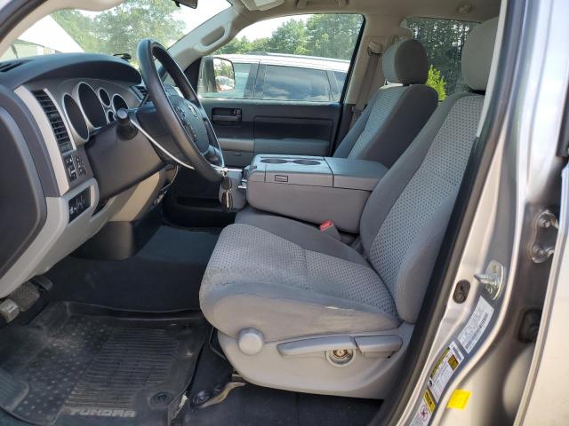 5TFUY5F16DX310710 - 2013 TOYOTA TUNDRA DOUBLE CAB SR5 SILVER photo 7