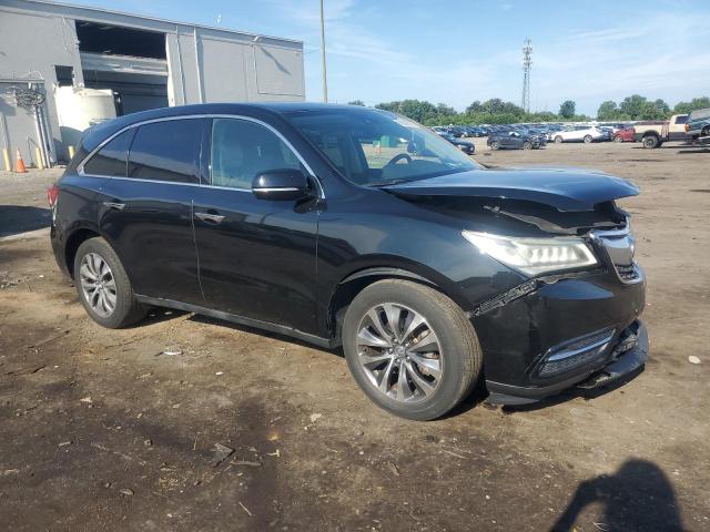 5FRYD4H49EB025007 - 2014 ACURA MDX TECHNOLOGY Черный фото 4