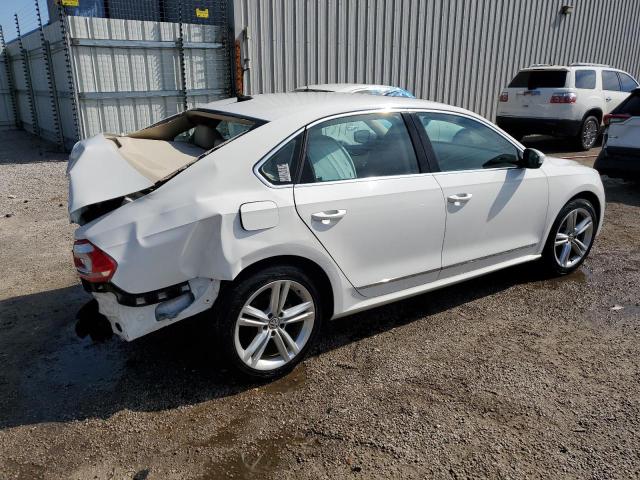 1VWBS7A35FC022407 - 2015 VOLKSWAGEN PASSAT SE WHITE photo 3