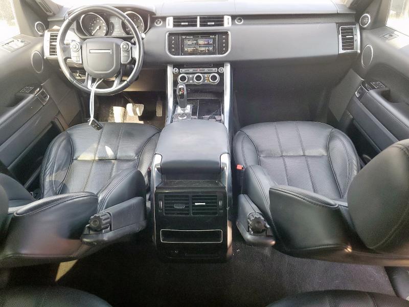 SALWR2PF5GA121061 - 2016 LAND ROVER RANGE ROVE HSE BLACK photo 8