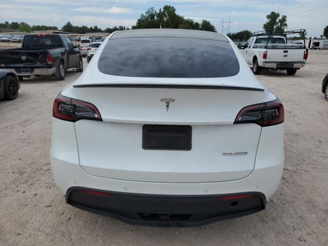 7SAYGDEF2NF405758 - 2022 TESLA MODEL Y WHITE photo 6