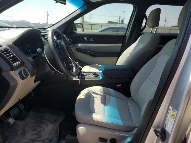 1FM5K7B84KGA19040 - 2019 FORD EXPLORER Argent photo 7