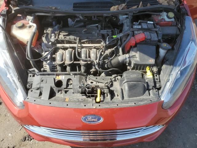 3FADP4EJ7JM136071 - 2018 FORD FIESTA SE Orange Foto 11