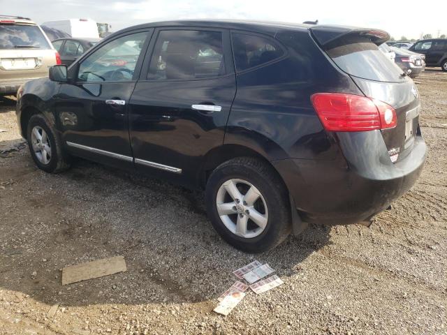 JN8AS5MV1CW376410 - 2012 NISSAN ROGUE S BLACK photo 2