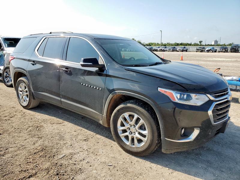 1GNERGKW4MJ193086 - 2021 CHEVROLET TRAVERSE LT 黑色 照片 4