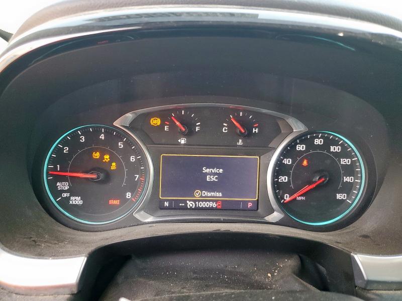 1GNERGKW4MJ193086 - 2021 CHEVROLET TRAVERSE LT 黑色 照片 9