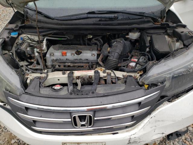 5J6RM4H51DL078952 - 2013 HONDA CR-V EX WHITE photo 12