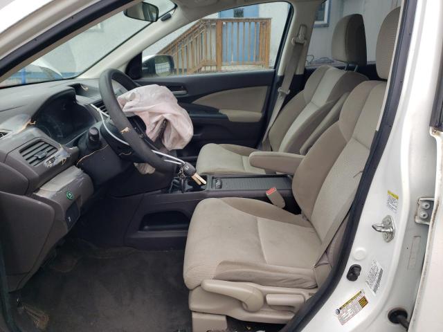 5J6RM4H51DL078952 - 2013 HONDA CR-V EX WHITE photo 7