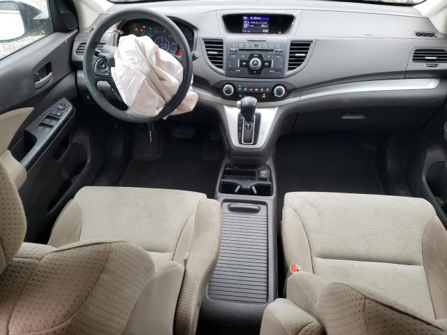 5J6RM4H51DL078952 - 2013 HONDA CR-V EX WHITE photo 8
