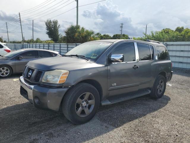 5N1AA08A75N711506 - 2005 NISSAN ARMADA SE GRAY photo 1