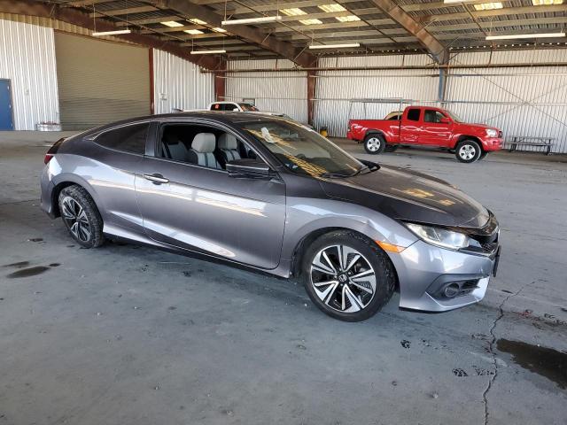 2HGFC3B35HH356625 - 2017 HONDA CIVIC EX ნაცრისფერი ფოტო 4