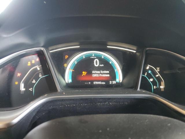 2HGFC3B35HH356625 - 2017 HONDA CIVIC EX ნაცრისფერი ფოტო 9