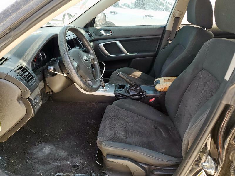 4S4BP60C997311931 - 2009 SUBARU OUTBACK BLACK photo 7