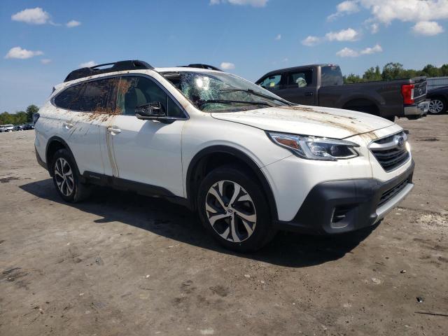 4S4BTANC0M3130823 - 2021 SUBARU OUTBACK LIMITED WHITE photo 4