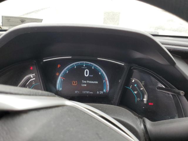 19XFC2F6XKE022686 - 2019 HONDA CIVIC LX SILVER photo 9