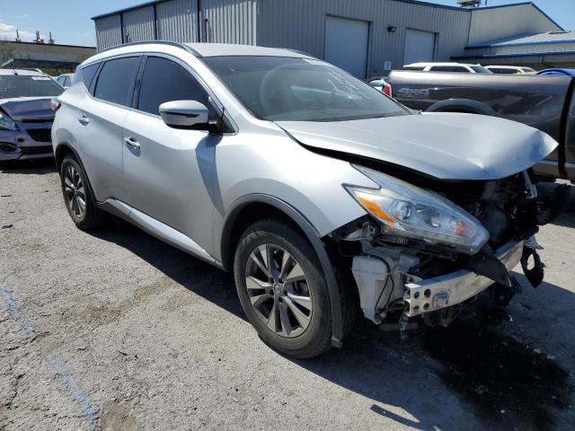 5N1AZ2MG7HN109384 - 2017 NISSAN MURANO S GRAY photo 4