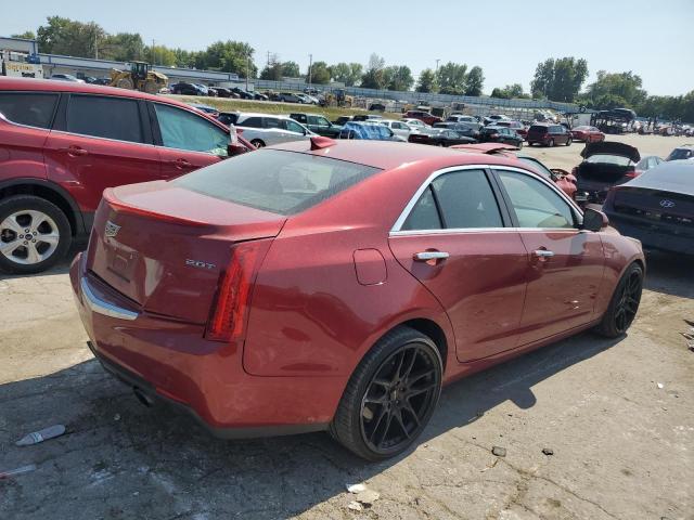 1G6AB5RX2H0139606 - 2017 CADILLAC ATS LUXURY RED photo 3