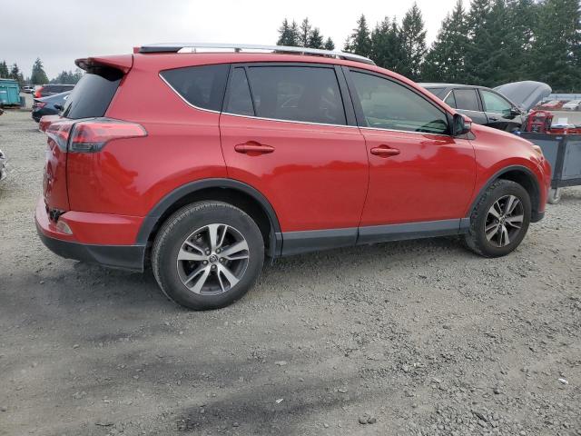 JTMWFREV6GJ084637 - 2016 TOYOTA RAV4 XLE RED photo 3