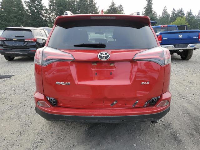 JTMWFREV6GJ084637 - 2016 TOYOTA RAV4 XLE RED photo 6