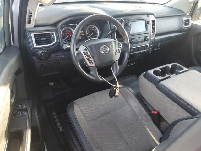 1N6AA1R73KN528013 - 2019 NISSAN TITAN S WHITE photo 8