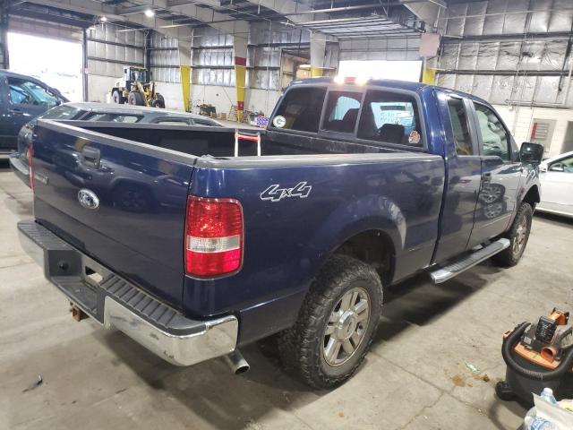 1FTPX14V47FA95370 - 2007 FORD F150 BLUE photo 3