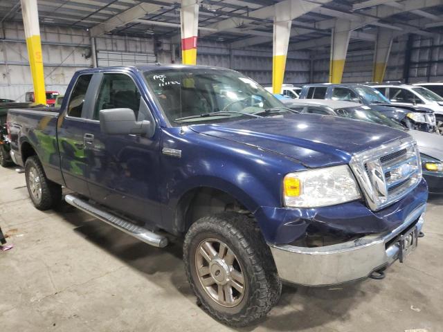 1FTPX14V47FA95370 - 2007 FORD F150 BLUE photo 4