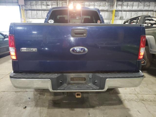 1FTPX14V47FA95370 - 2007 FORD F150 BLUE photo 6