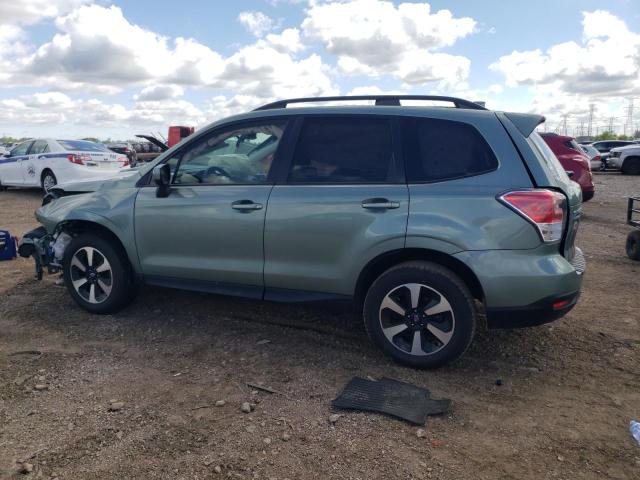 JF2SJAEC0HH411945 - 2017 SUBARU FORESTER 2.5I PREMIUM 绿色 照片 2