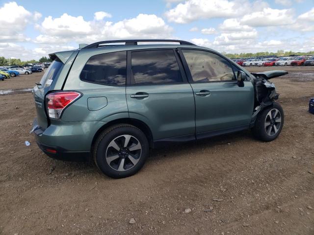 JF2SJAEC0HH411945 - 2017 SUBARU FORESTER 2.5I PREMIUM 绿色 照片 3