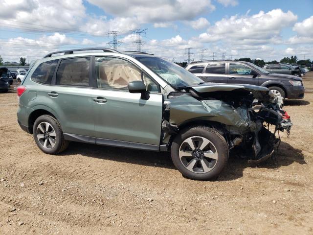 JF2SJAEC0HH411945 - 2017 SUBARU FORESTER 2.5I PREMIUM 绿色 照片 4