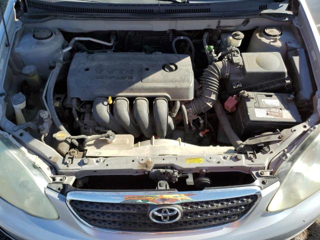 1NXBR32E35Z503591 - 2005 TOYOTA COROLLA CE SILVER photo 11